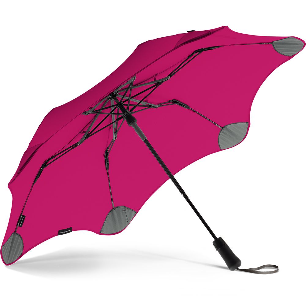 Женский складной зонтик полуавтомат Blunt 100 см розовый - фото 3