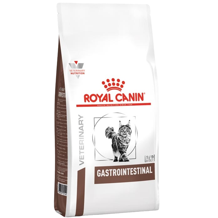 Сухой диетический корм для взрослых кошек Royal Canin Gastrointestinal при нарушении пищеварения, 4 кг (3905400) - фото 1