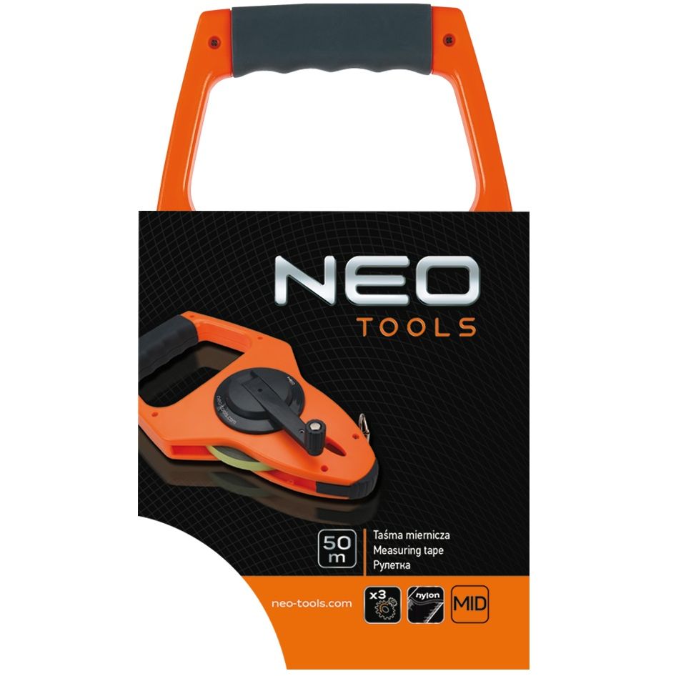 Рулетка Neo Tools геодезична 50 м х 13 мм (68-150) - фото 2