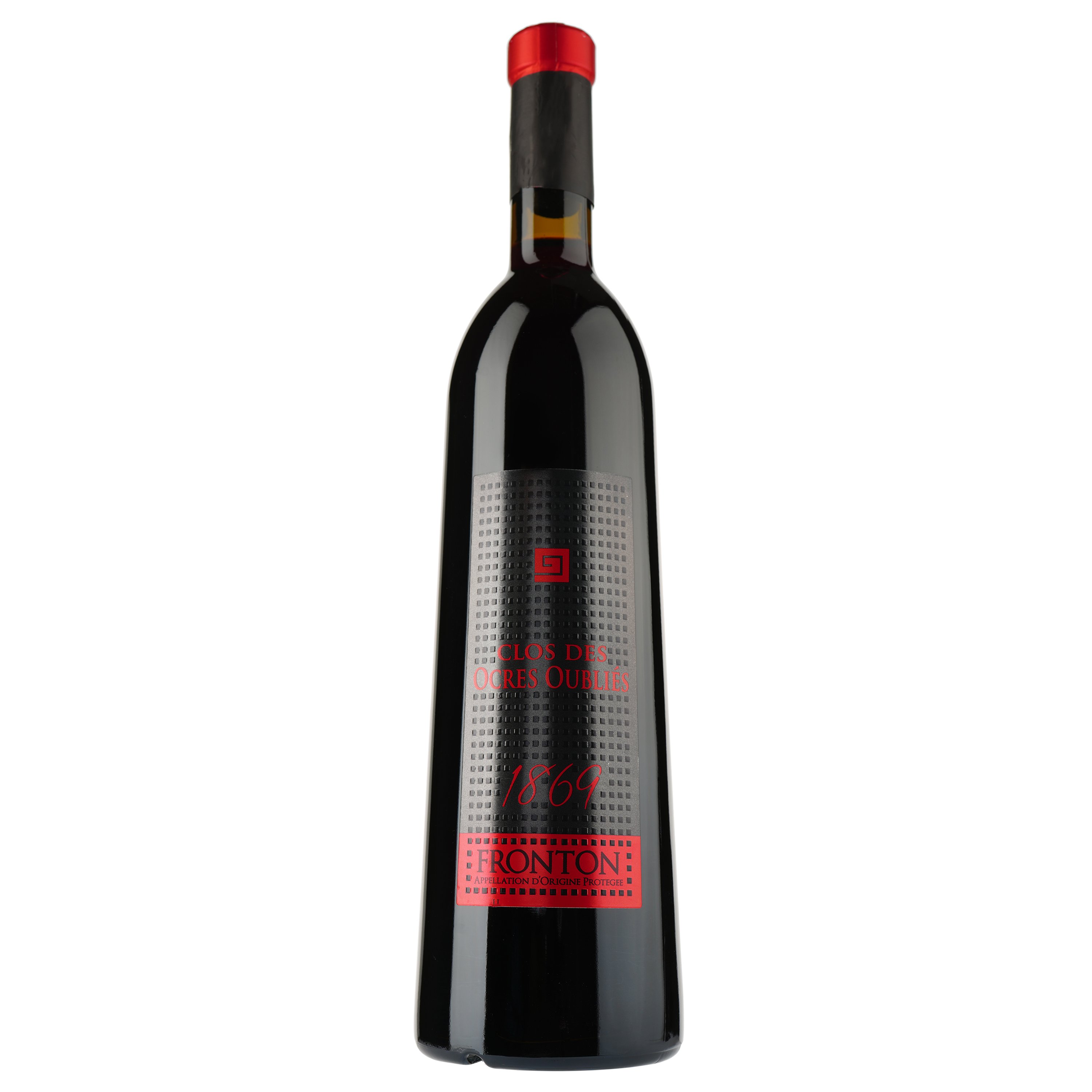 Вино Clos des Ocres Oublies 1869 Rouge 2014 AOP Fronton, красное, сухое, 0.75 л - фото 1