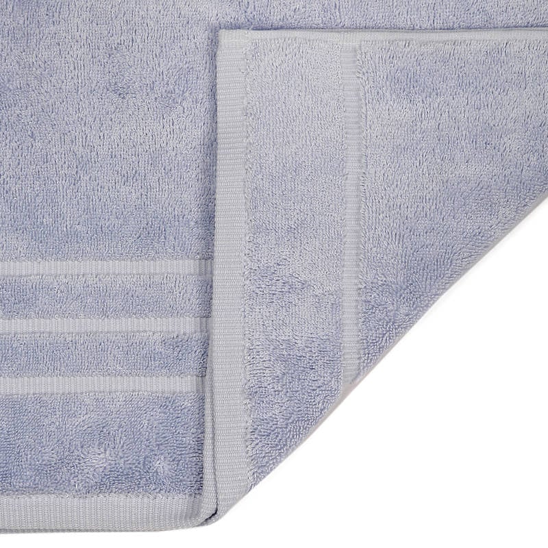 Рушник махровий Maisonette Micro Touch, 70х140 см, блакитно-бузковий (8699965114161) - фото 7