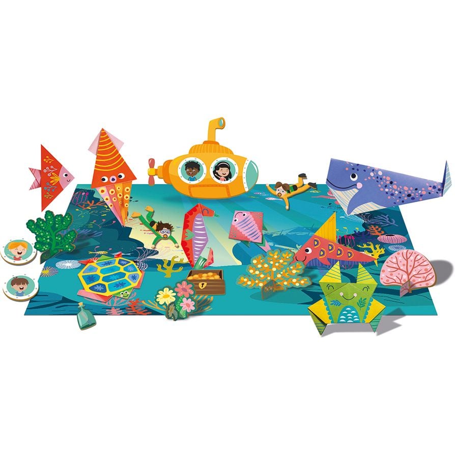Набір для творчості Avenir Оригамі Підводний світ океану 40 аркушів (CH211809) - фото 9