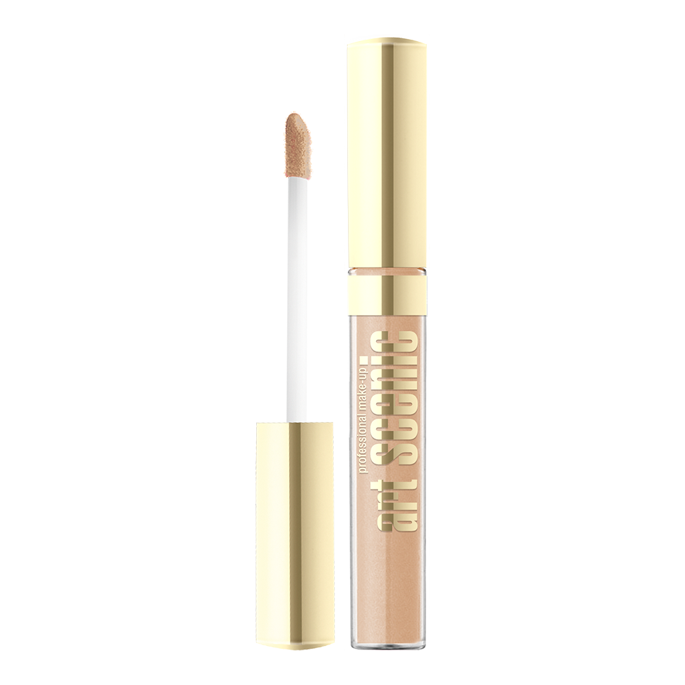 Рідкий коректор Eveline Professional Make-up Art Scenic 2 в 1, відтінок 05 (Nude), 7 мл (LMKKOREKTP05) - фото 1