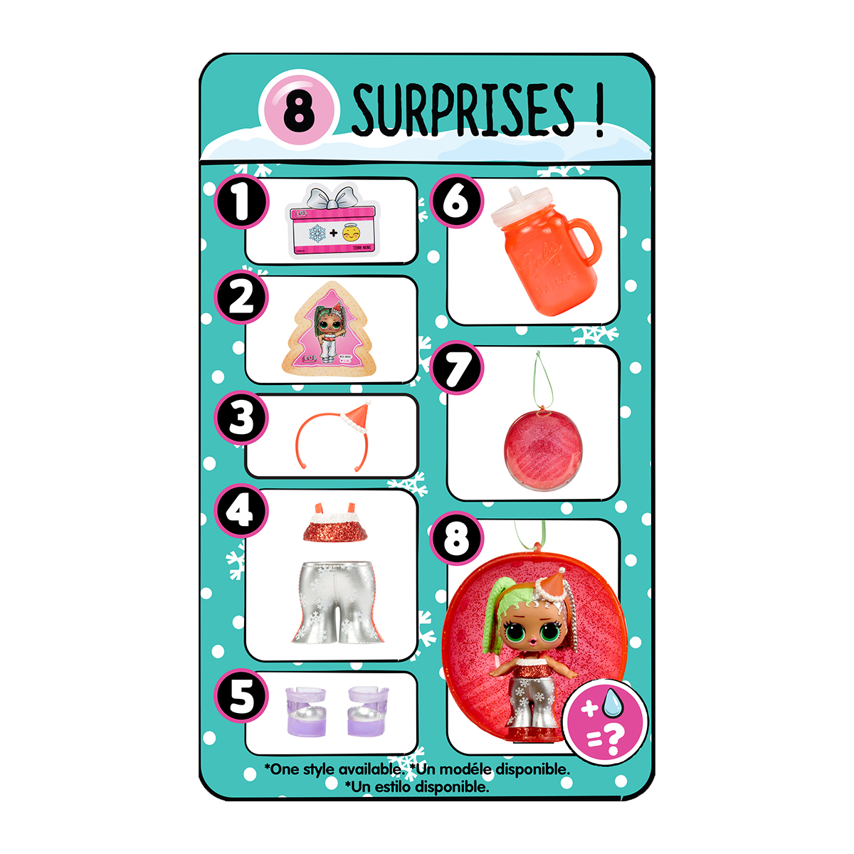 Ігровий набір з лялькою L.O.L. Surprise Holiday Surprise Міс Меррі (593058) - фото 6