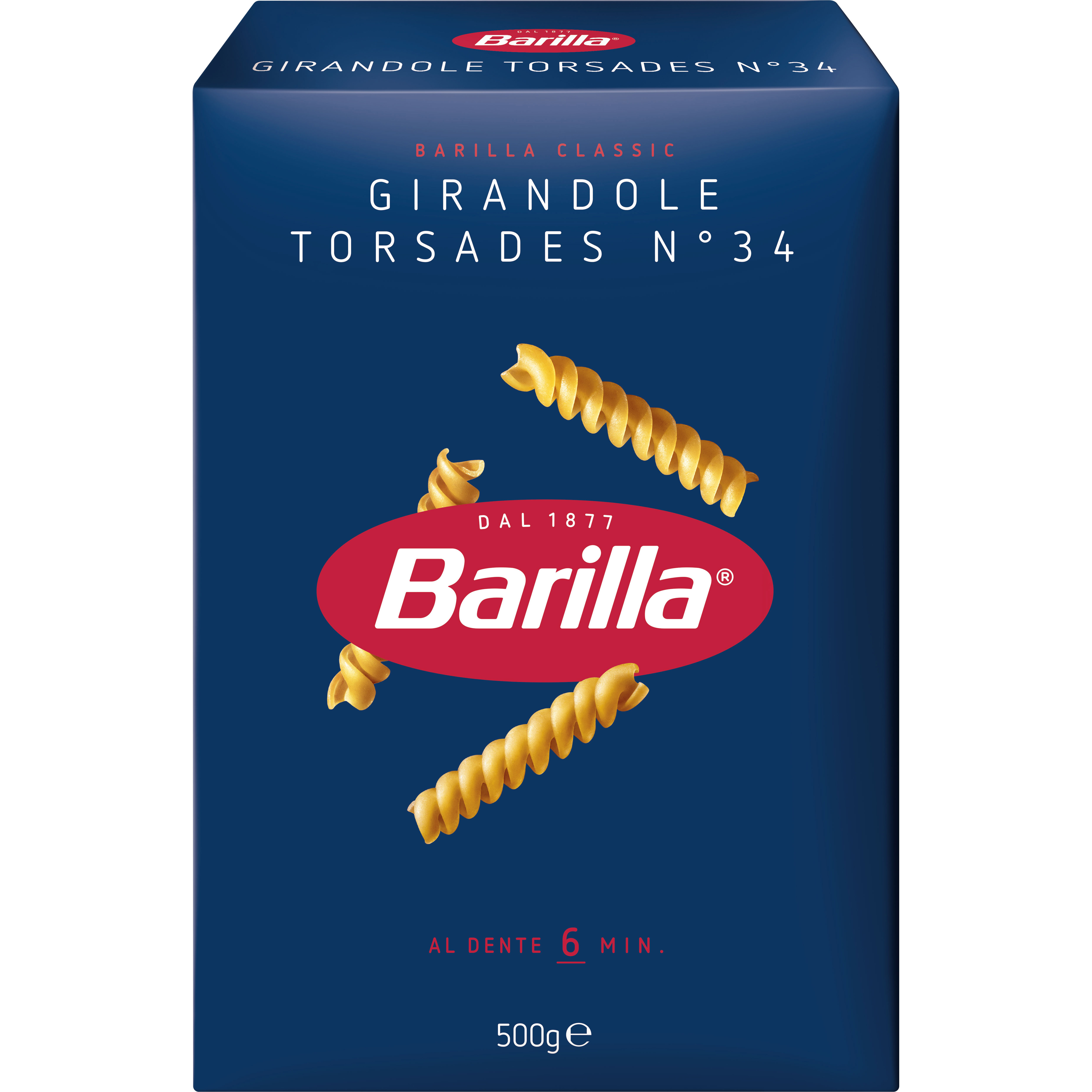 Макаронні вироби Barilla Girandole Torsades №34 500 г - фото 1