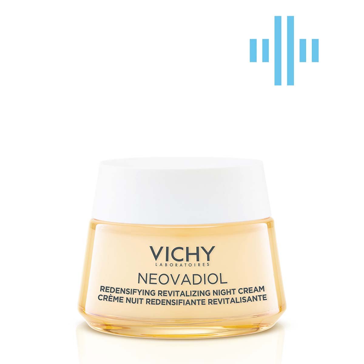 Нічний антивіковий крем Vichy Neovadiol, з охолоджуючим ефектом, для збільшення щільності та відновлення тонусу шкіри обличчя, 50 мл (MB421900) - фото 1