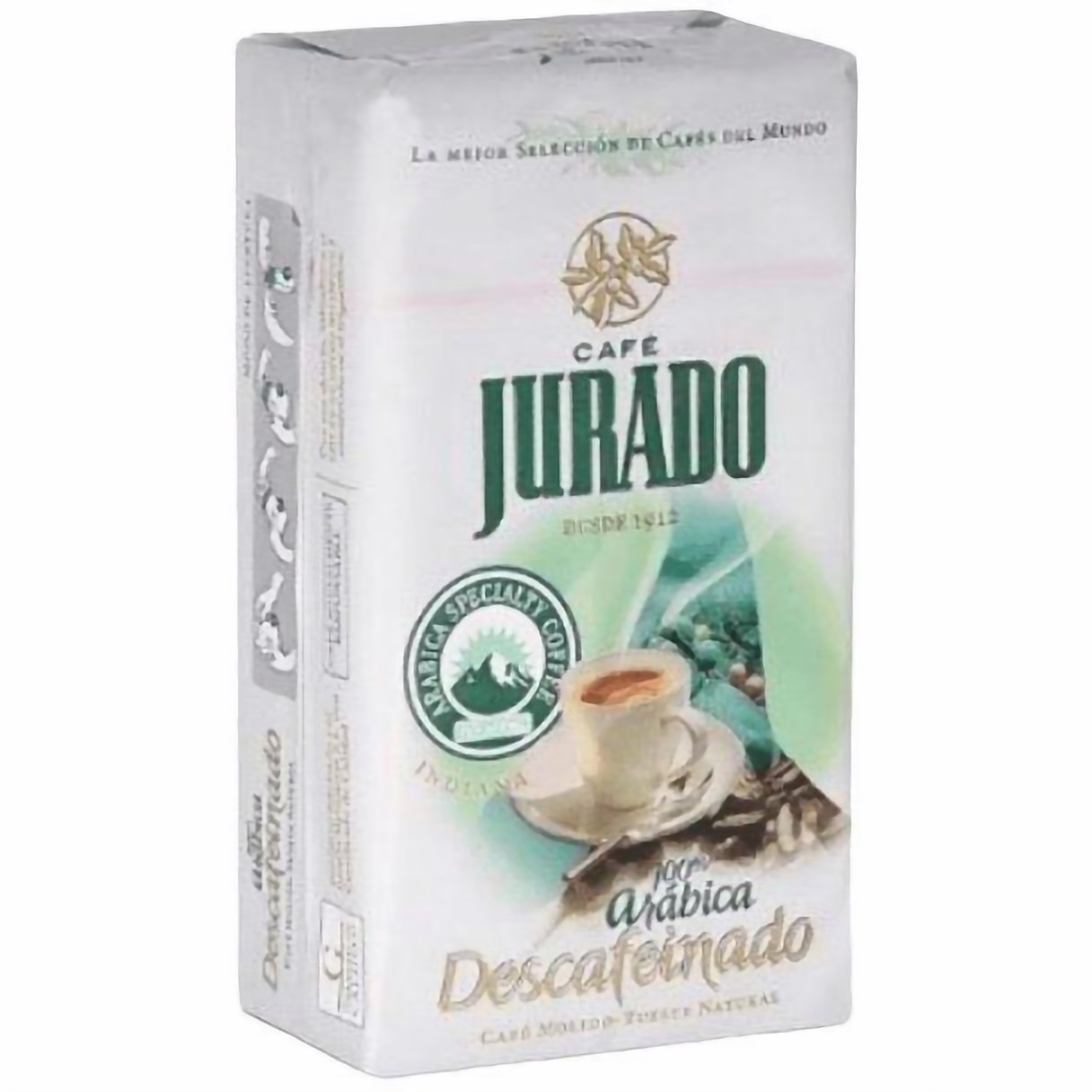 Кофе молотый Jurado 100% Arabica без кофеина 250 г - фото 1