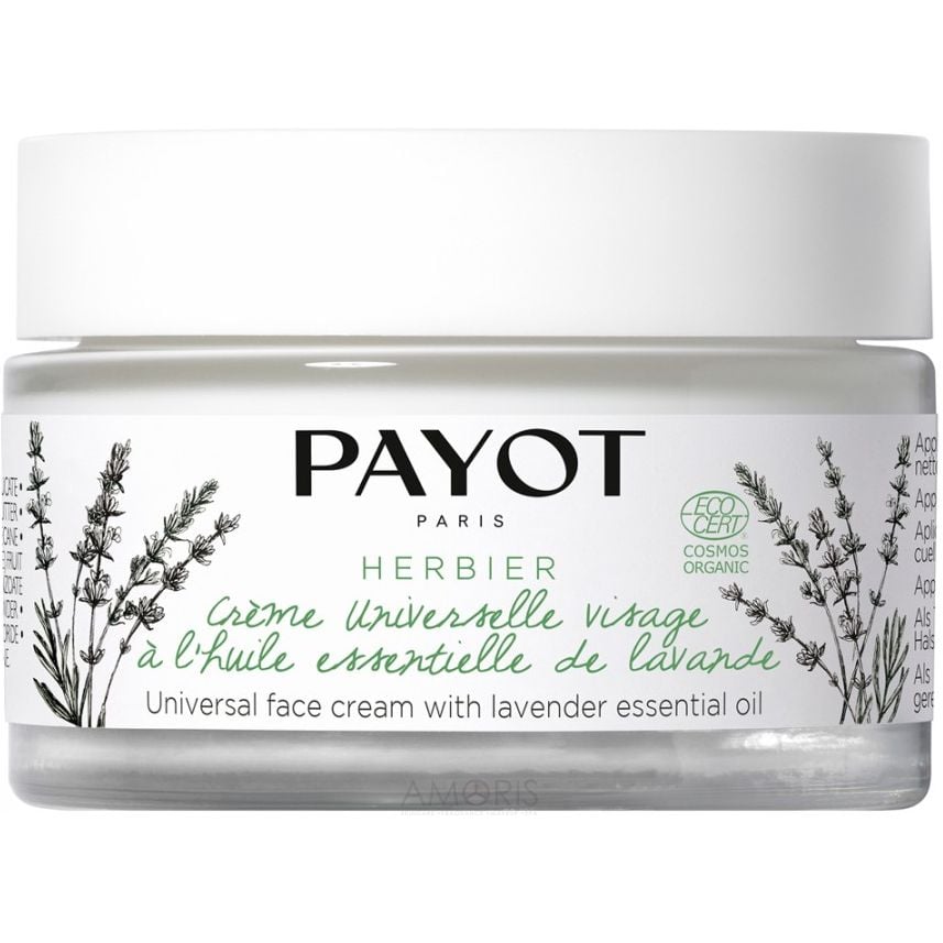 Зволожувальний крем для обличчя Payot Herbier Universal Face Cream with Lavender Essential Oil, 50 мл - фото 1