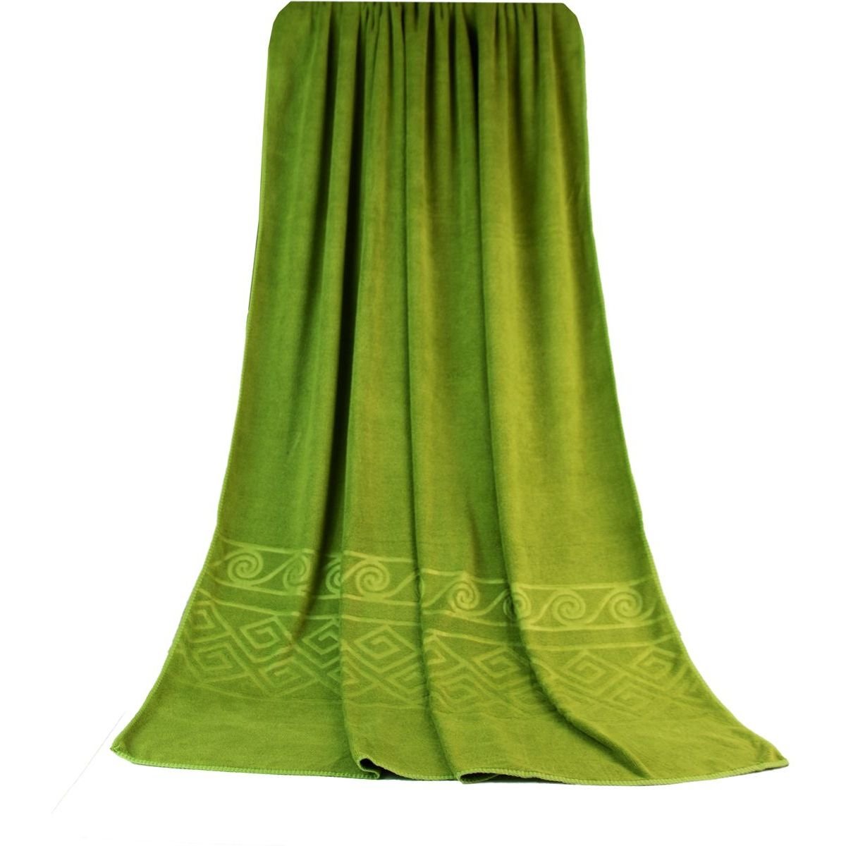 Рушник для сауни Koloco, мікрофібра, 150х90 см, зелений (60061) - фото 1