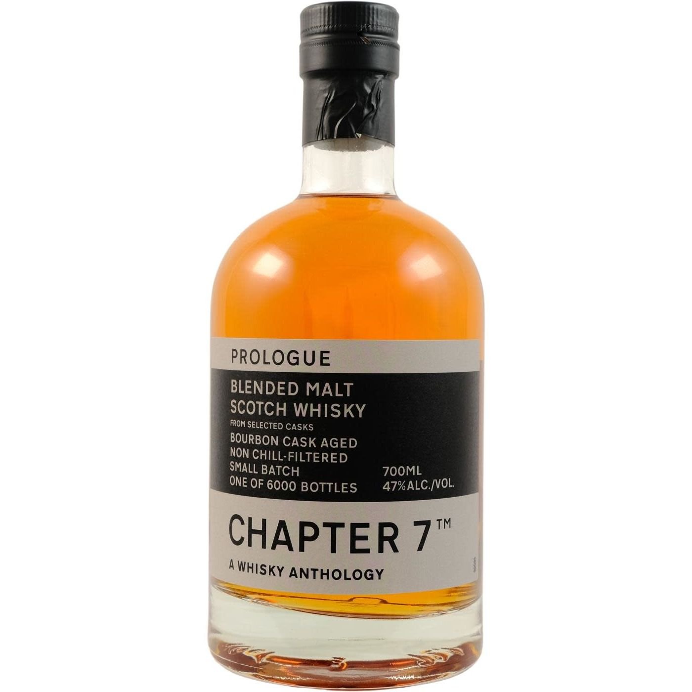 Віскі Chapter 7 Prologue Blended Malt Scotch Selected Casks 47% 0.7 л - фото 1