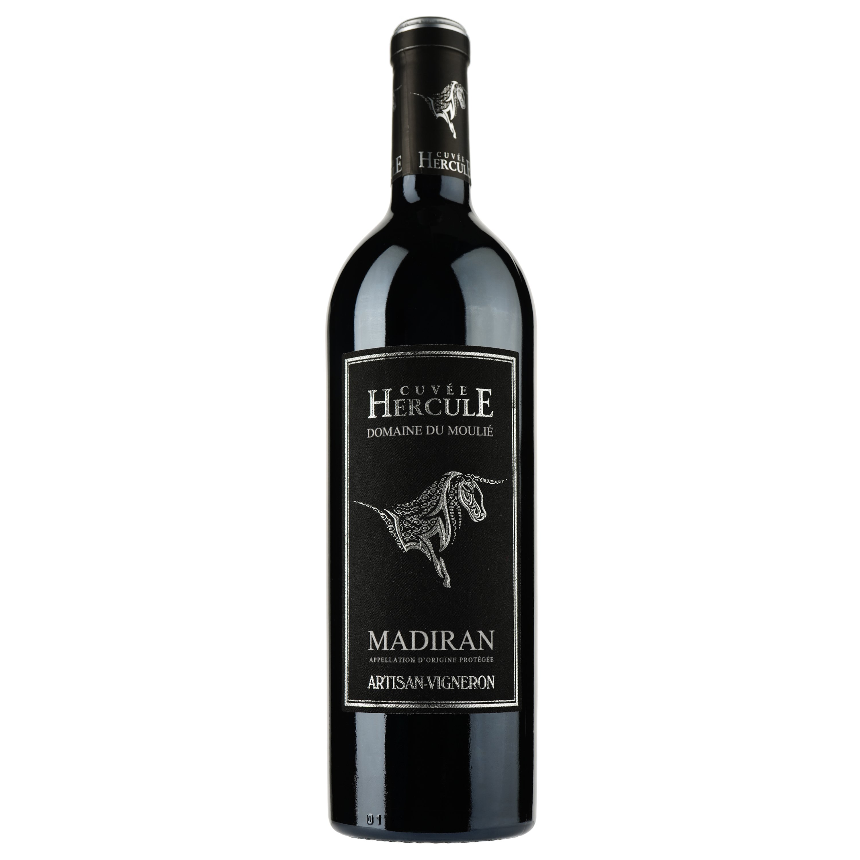 Вино Domaine Du Moulie Cuvee Hercule 2018 AOP Madiran, красное, сухое, 0.75 л - фото 1