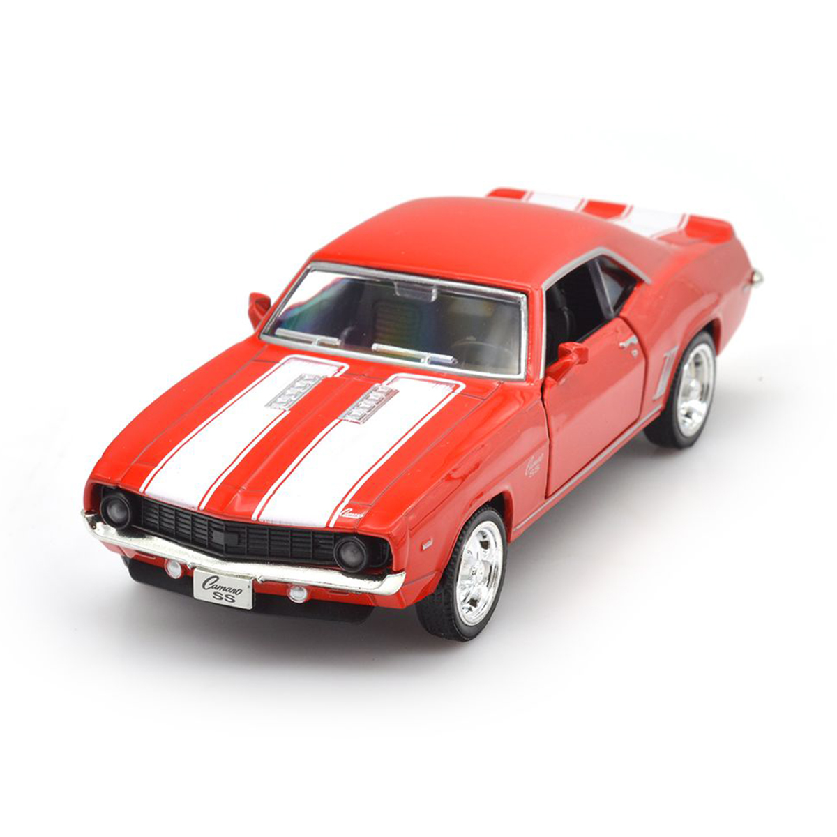 Автомодель TechnoDrive Chevrolet Camaro 1969, 1:32, красная (250336U) - фото 2