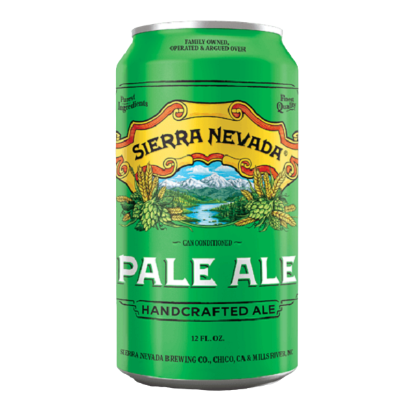 Пиво Sierra Nevada Pale Ale, светлое, фильтрованное, 5%, ж/б, 0,355 л - фото 1