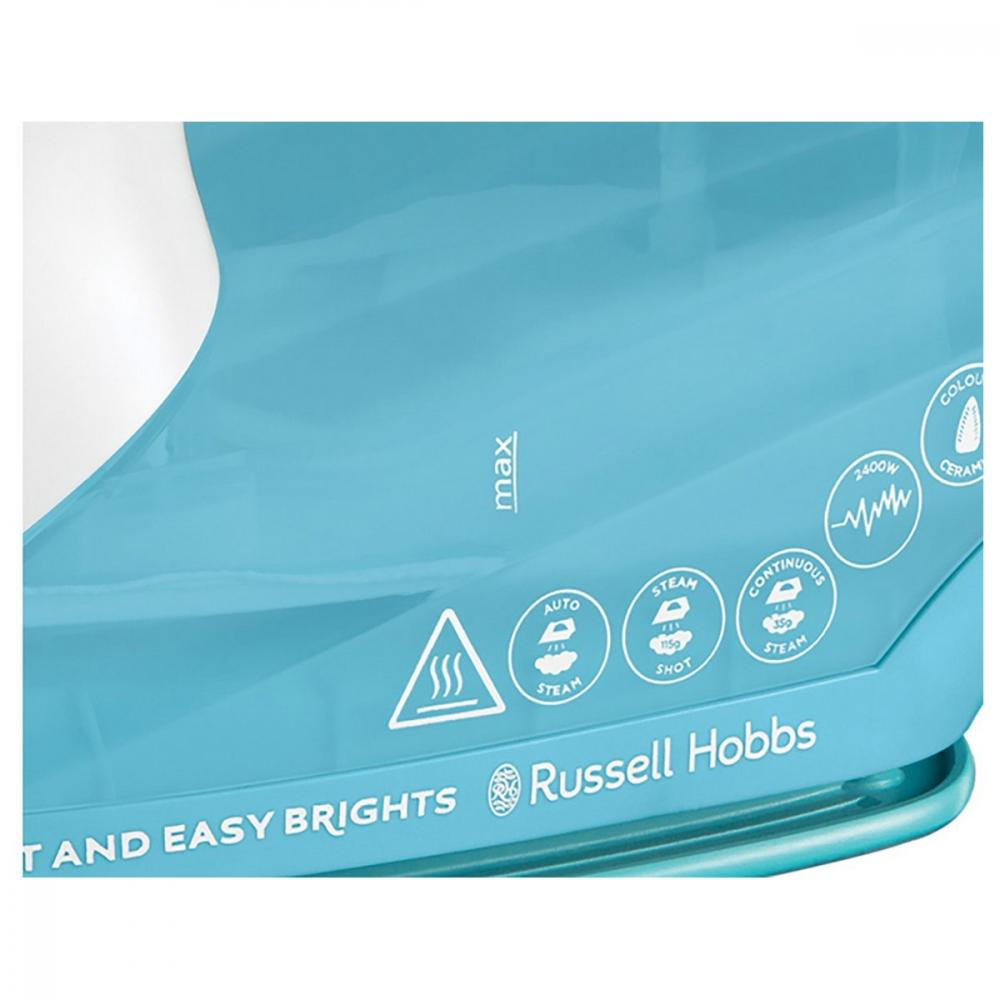 Утюг Russell Hobbs 26482-56 Light & Easy Brights Aqua Iron - фото 5