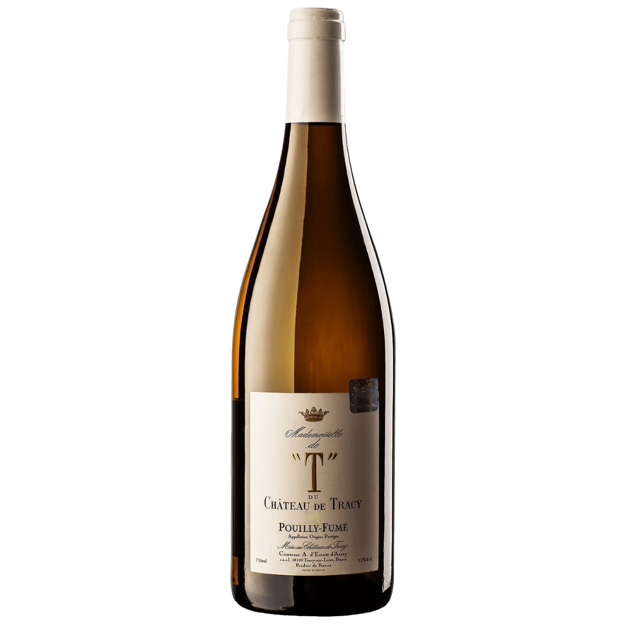 Вино Chateau de Tracy Pouilly-Fume Mademoiselle de T, белое, сухое, 13,5%, 0,75 л (1212220) - фото 1
