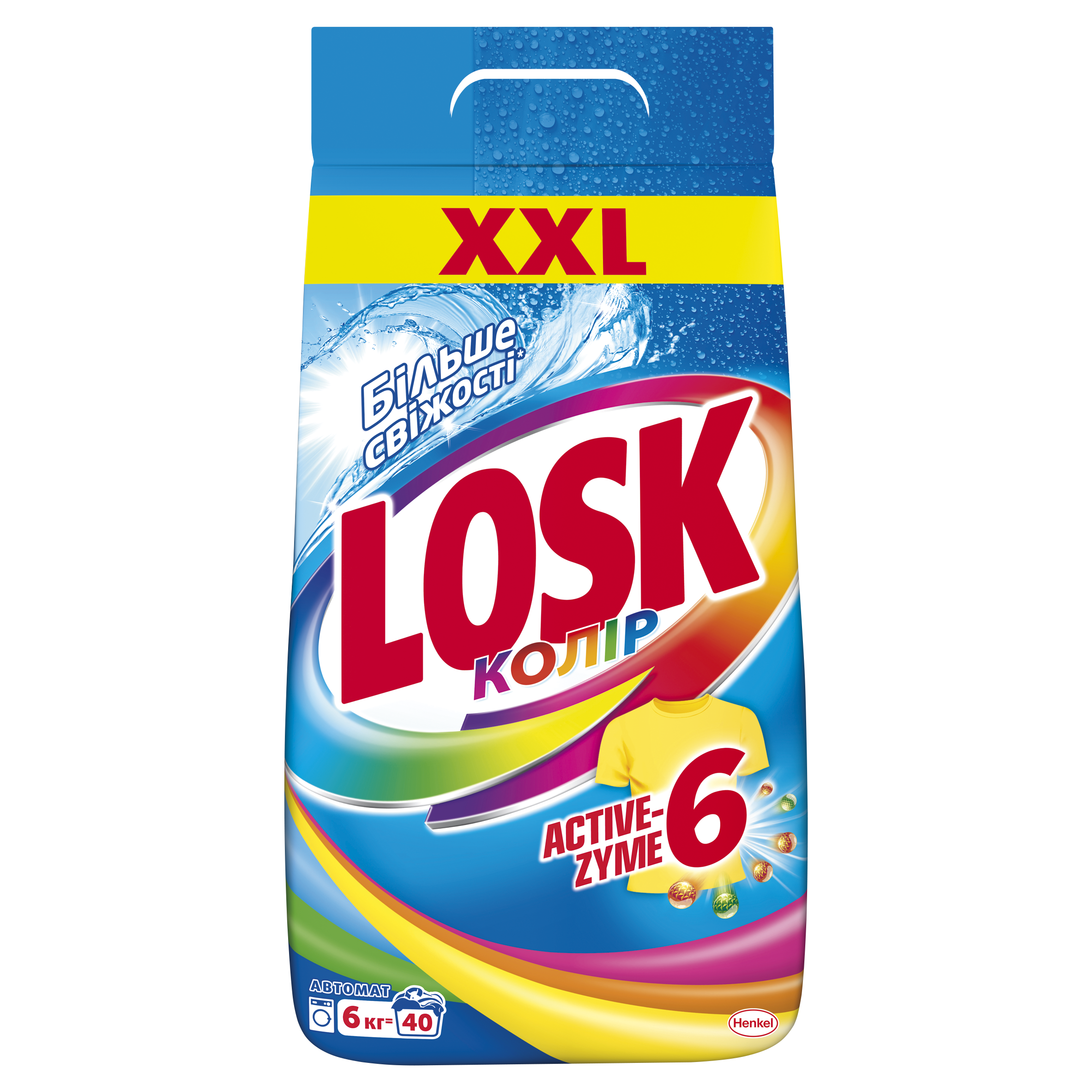 Стиральный порошок Losk Color, 6 кг (327642) - фото 1