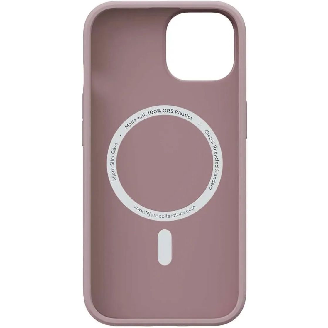 Чохол-накладка Njord 100% GRS MagSafe Case Pink Blush для iPhone 15 Plus - фото 3