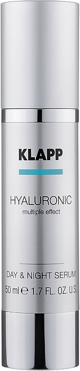 Набір Klapp Hyaluronic Multiple Effect Face Care Set: Klapp Hyaluronic Day & Night Cream, 50 мл + Klapp Hyaluronic Serum, 50 мл - фото 2