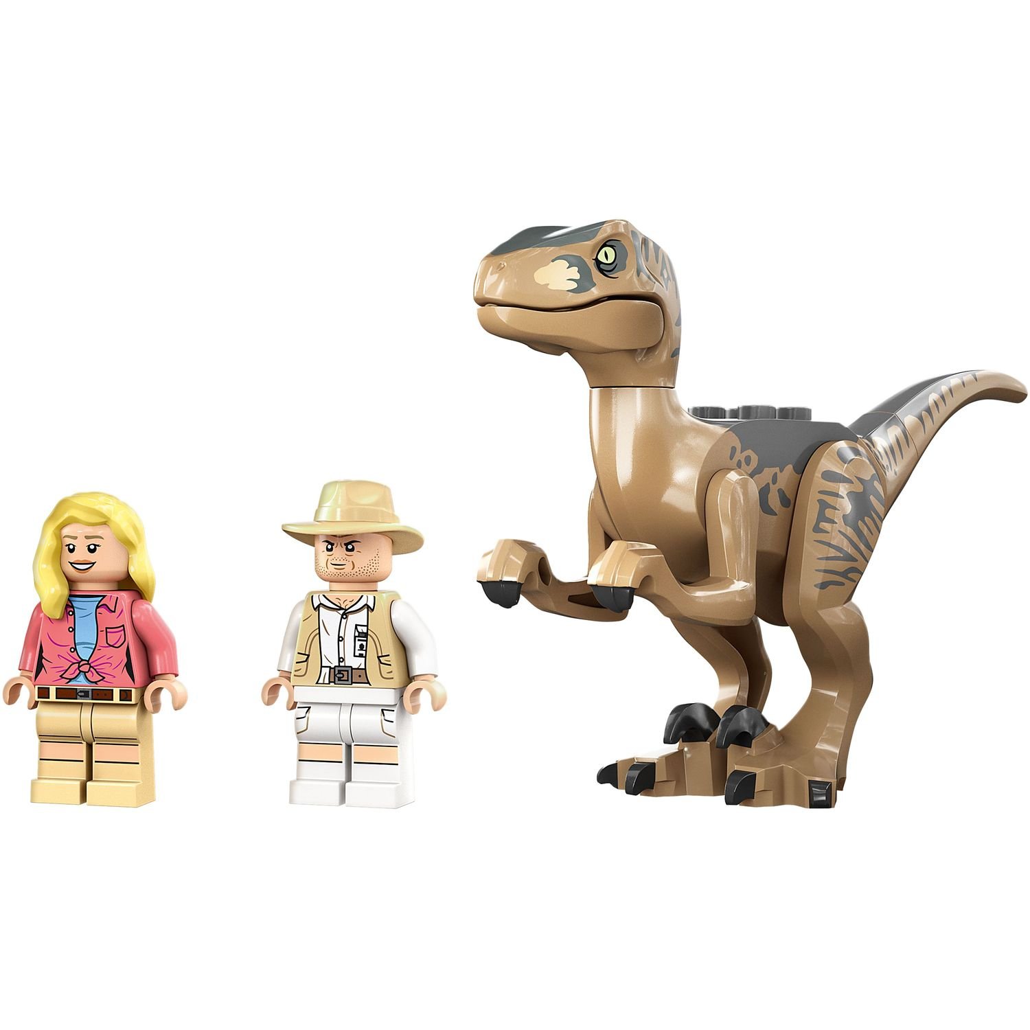 Конструктор LEGO Jurassic World Втеча велоцираптора, 137 деталей (76957) - фото 9