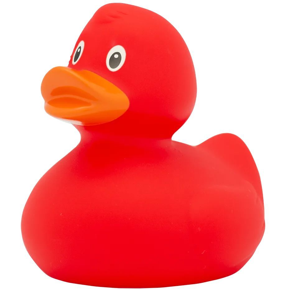 Іграшка для купання FunnyDucks Качка, червона (1305) - фото 1