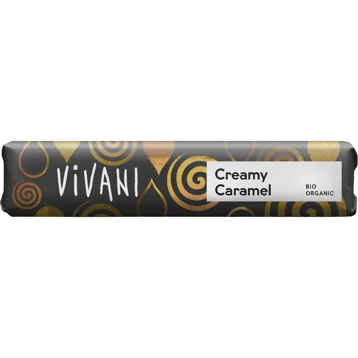 Батончик Vivani Creamy Caramel молочний шоколад з вершковою карамеллю органічний 40 г - фото 1
