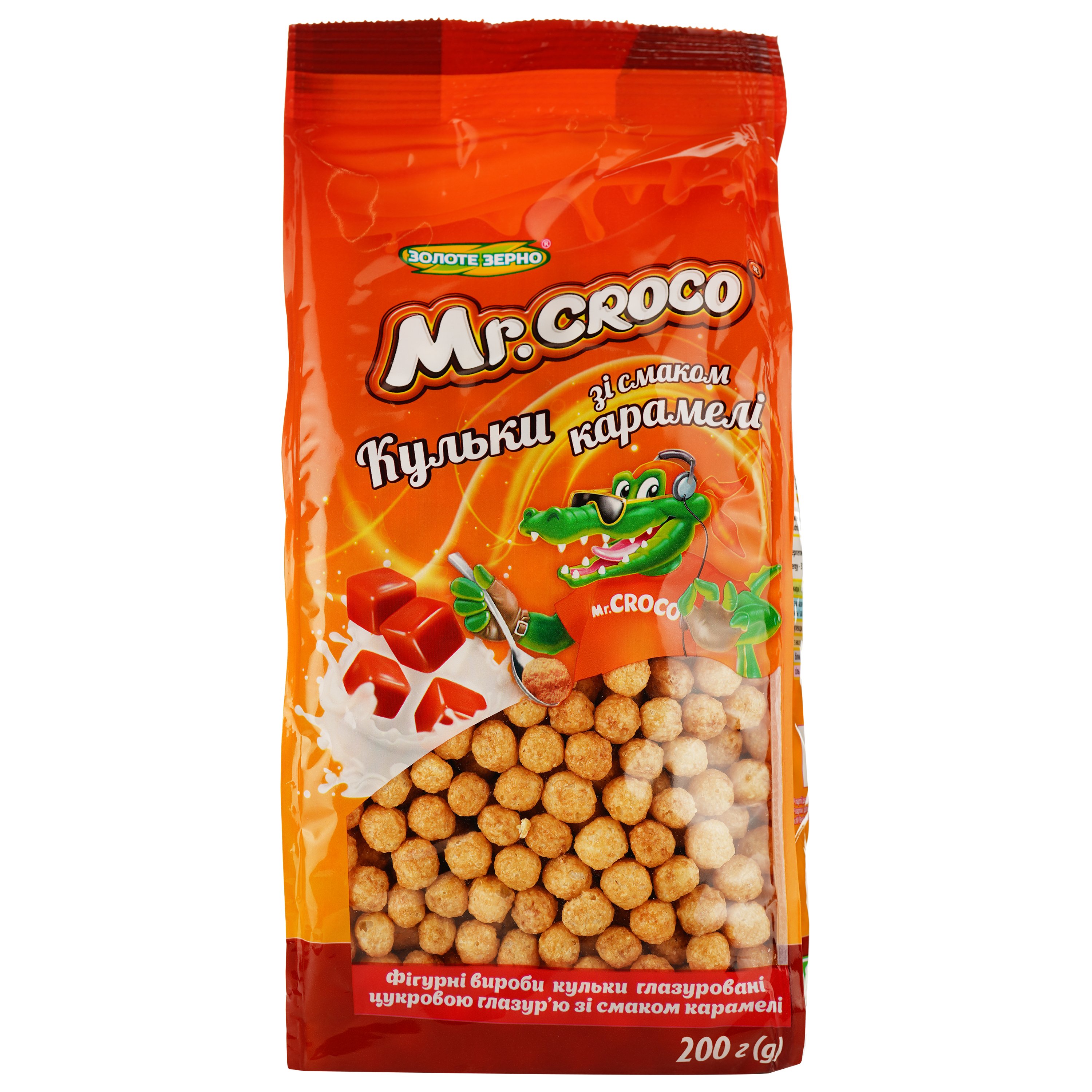 Кульки Mr.Croco зі смаком карамелі 200 г (835480) - фото 1