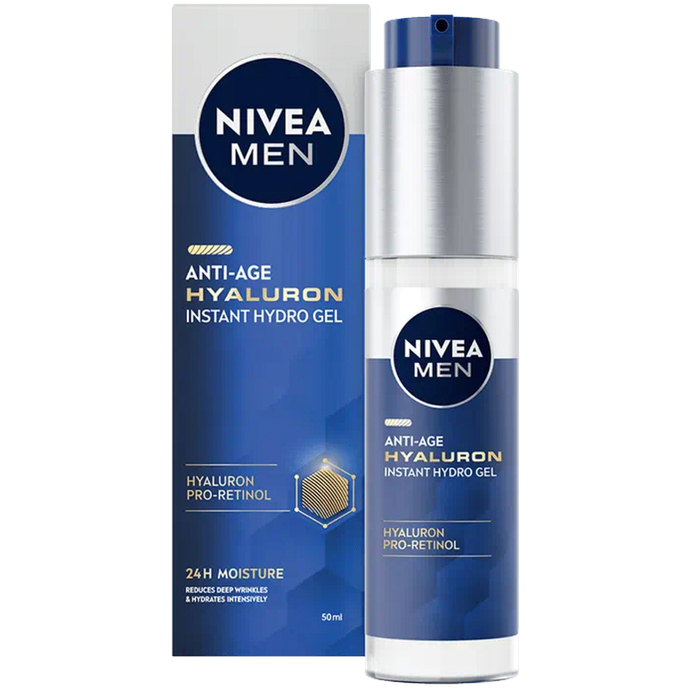 Антивозрастной гидрогель Nivea Men Hyaluron 50 мл (83997) - фото 1