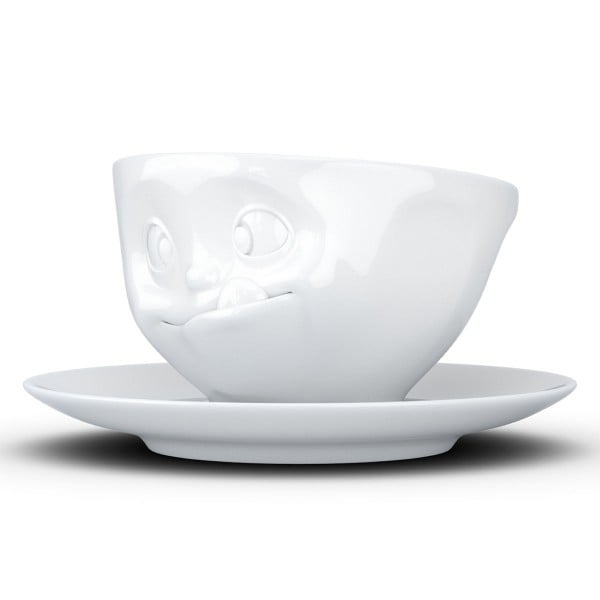 Чашка з блюдцем для кави Tassen Смакота 200 мл, порцеляна (TASS14601/TA) - фото 3
