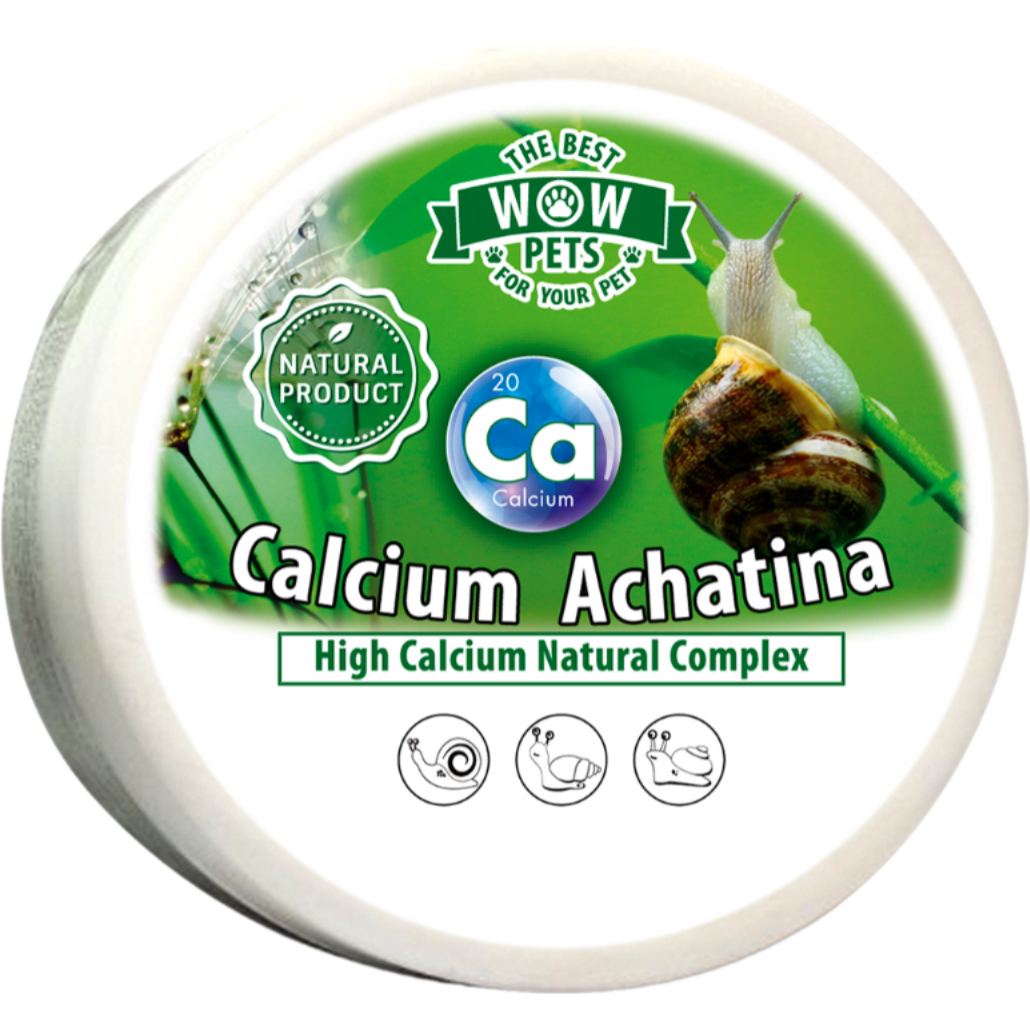 Корм для улиток Wow Pets Calcium Achatina с высоким содержанием кальция 175 г - фото 1