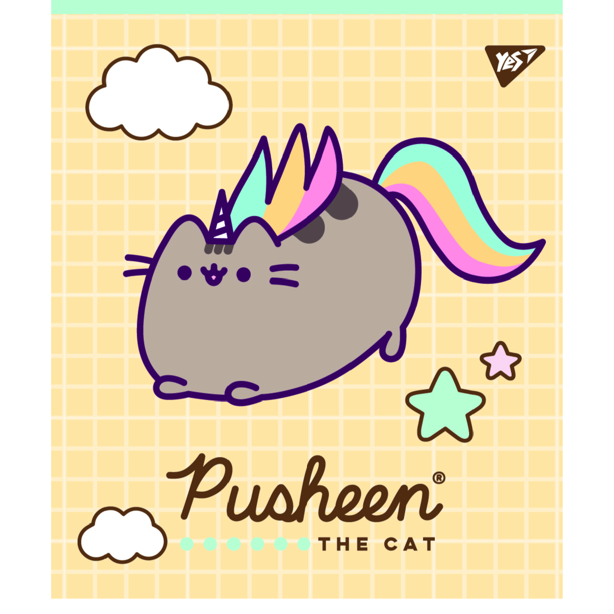 Набір зошитів Yes Pusheen А5 в лінійку 12 аркушів 10 шт. (766808) - фото 3