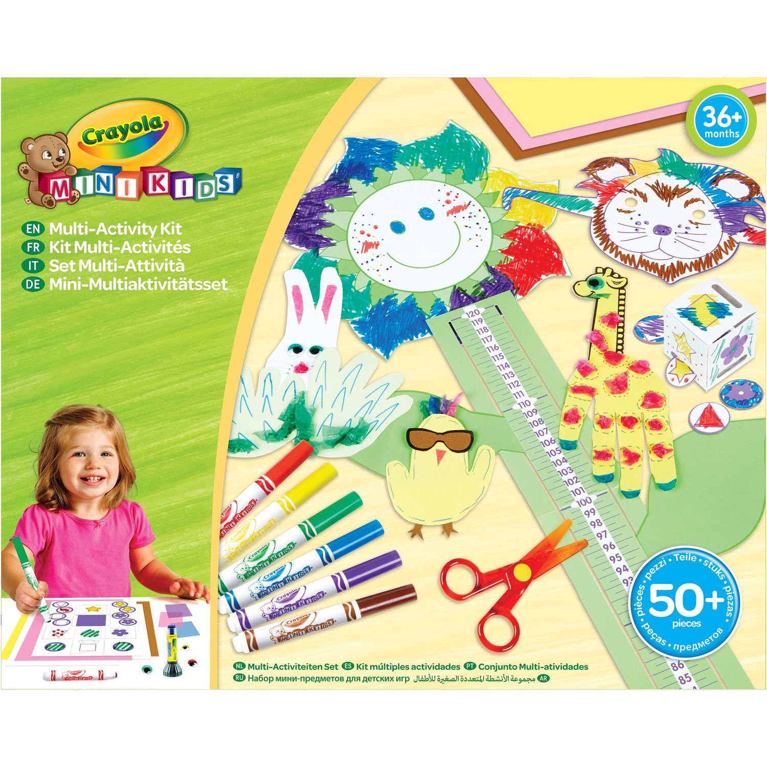 Набор для творчества Crayola Mini Kids, 24 часа развлечений (256721.004) - фото 1