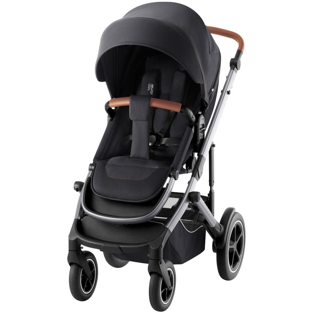 Прогулочная коляска Britax-Romer Smile 5Z Fossil Grey, темно-серая (2000037978) - фото 1