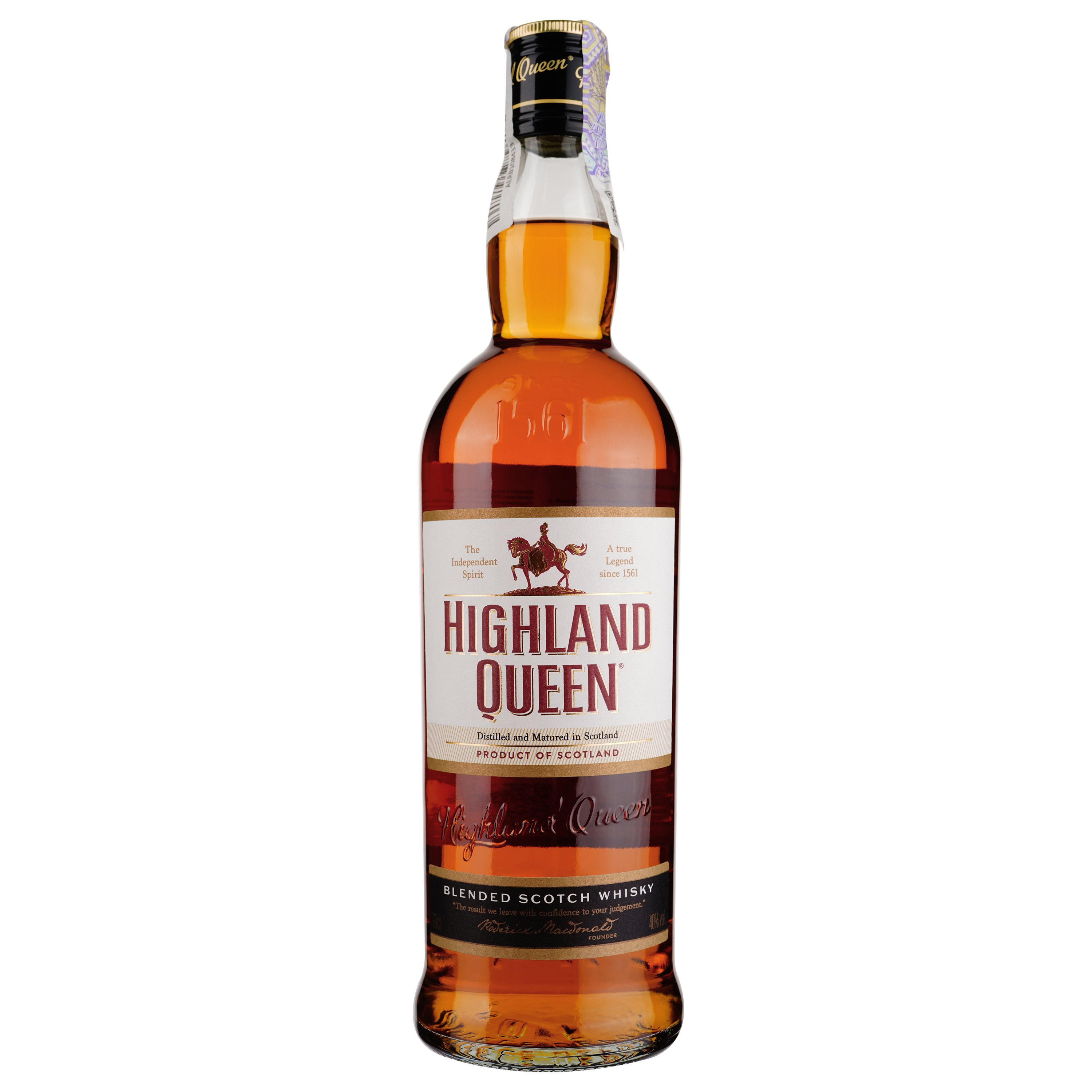 Виски Highland Queen Blended Scotch Whisky, 40%, 0,7 л (12063) - фото 1