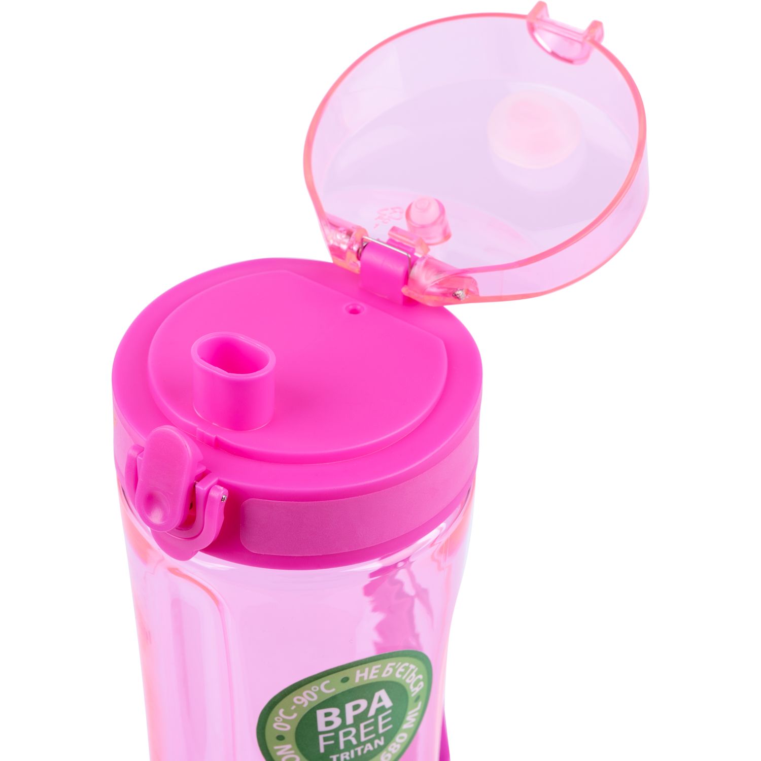 Бутылка для воды Yes, рожева, 680 мл, розовая (707620) - фото 2