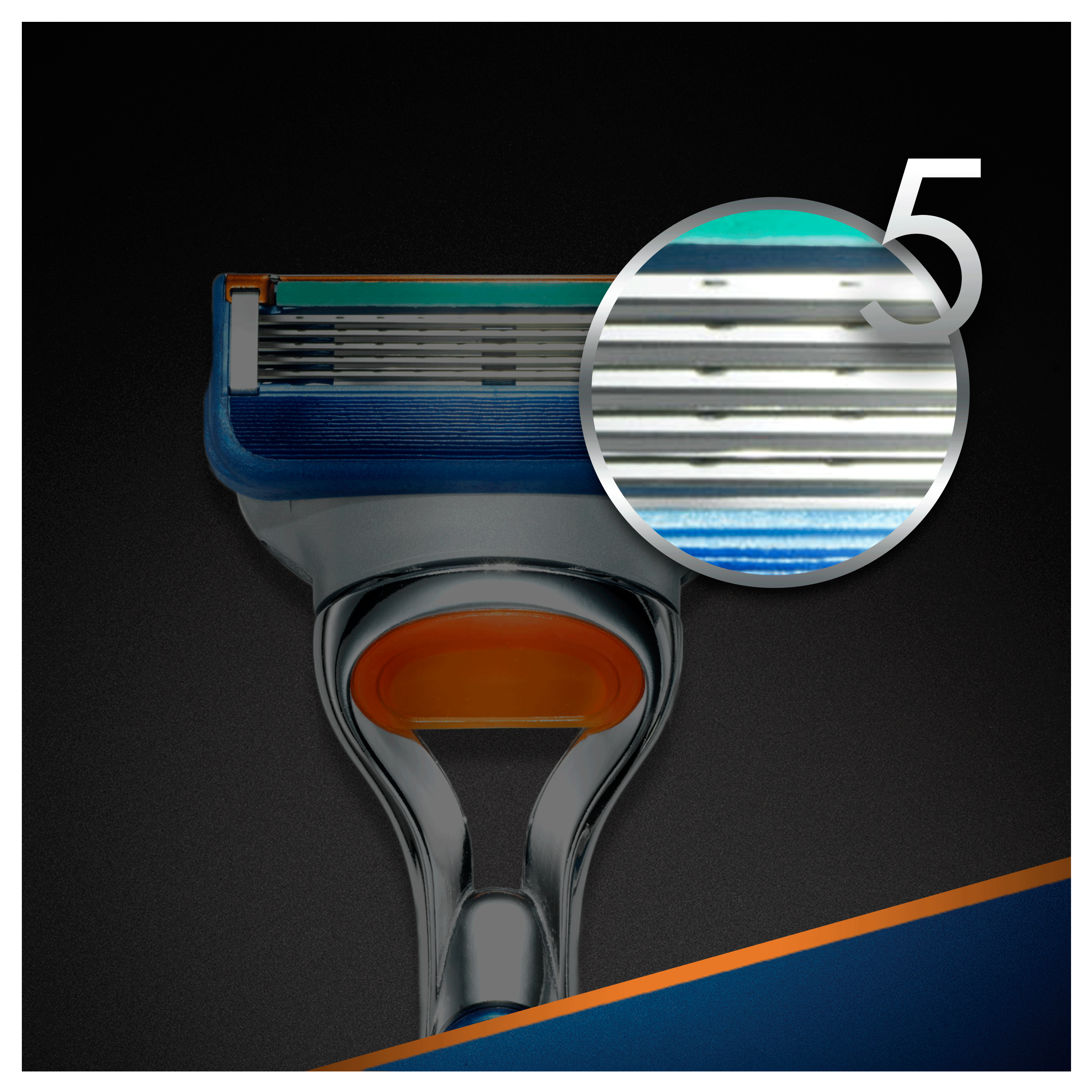Сменные картриджи для бритья Gillette Fusion, 8 шт. - фото 3