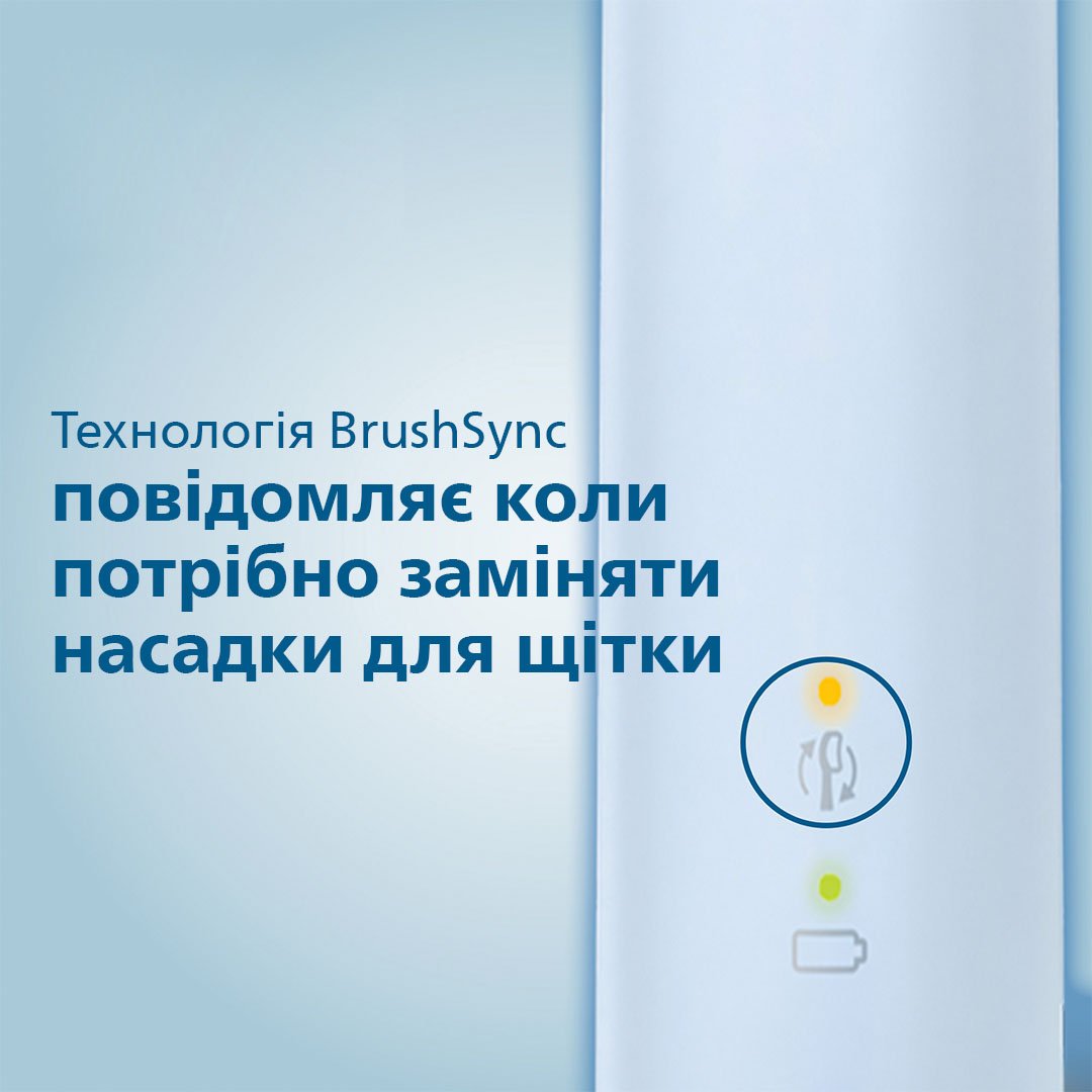 Електрична зубна щітка Philips Sonicare Protective Clean блакитна (HX6803/04) - фото 10