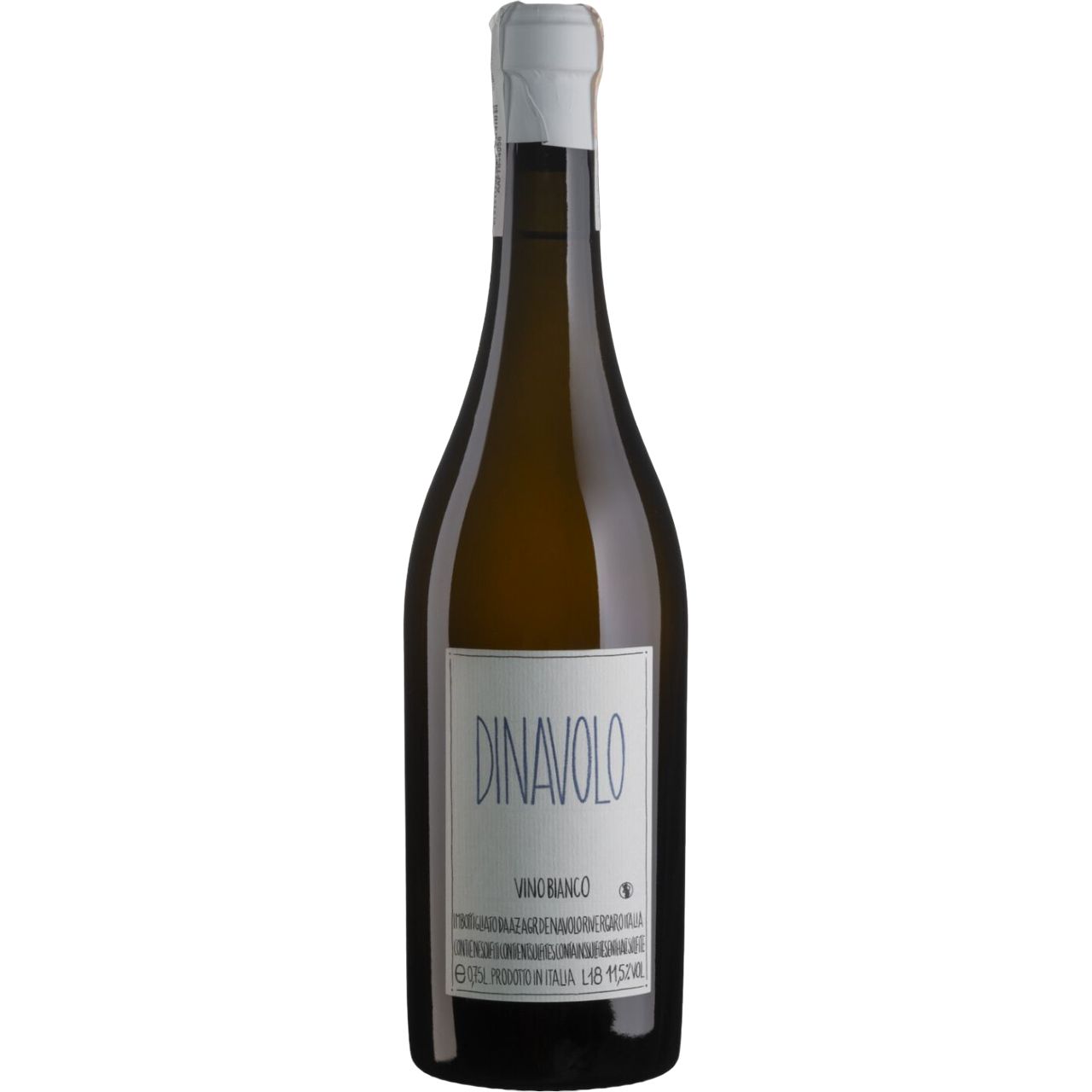 Вино Dinavolo Denavolo 2020 белое сухое 0.75 л - фото 1