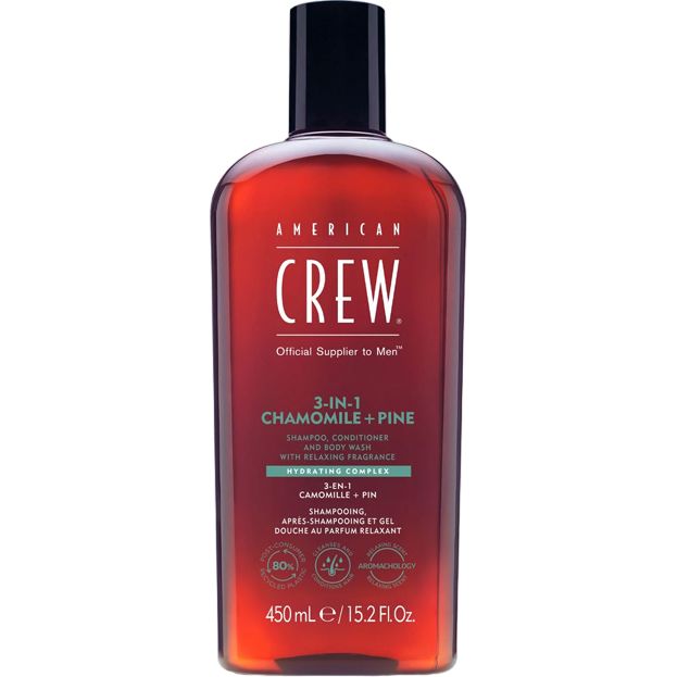 Средство по уходу за волосами и телом American Crew 3 in 1 Energizing Shampoo 450 мл - фото 1