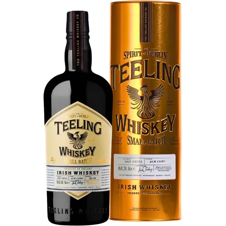 Виски Teeling Small Batch 46% 0.7 л в тубусе - фото 1