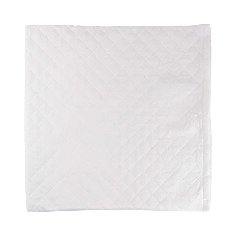 Чехол на подушку Руно Ромб на молнии, стеганый микрофайбер, 70х70 см, белый (384.52У_ромб) - фото 2