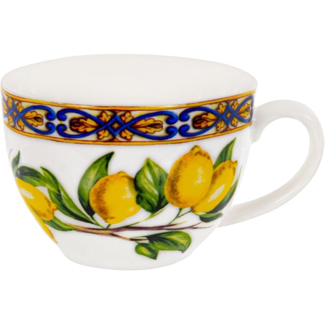 Чайний сервіз Lefard Сицилійський лимон 2 предмети 220 мл різнокольоровий (922-037) - фото 3