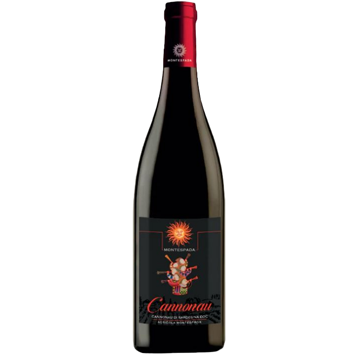 Вино Montespada Cannonau di Sardegna DOC 2014, червоне, сухе, 13%, 0,75 л - фото 1