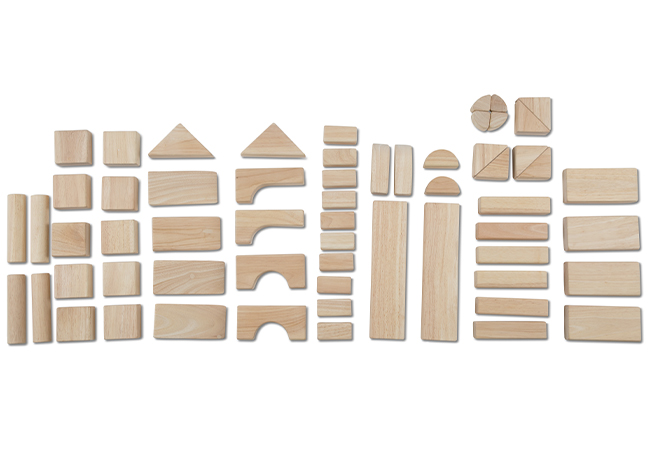 Набор деревянных блоков Melissa&Doug Архитектор, 60 шт. (MD10503) - фото 3