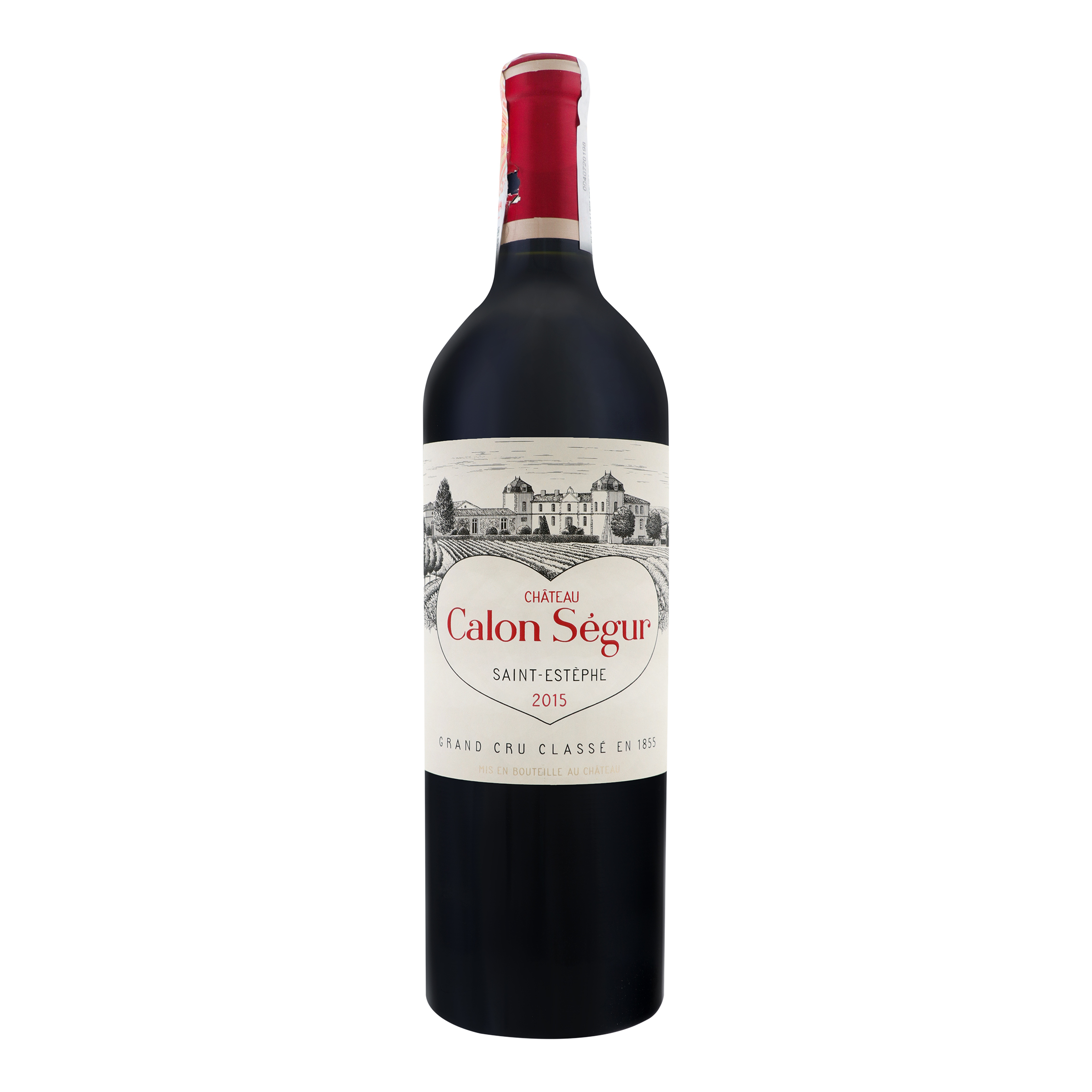 Вино Chateau Calon-Segur Saint-Estephe 3 Grand Cru Classe 2015, красное, сухое, 13,5%, 0,75 л (839533) - фото 1