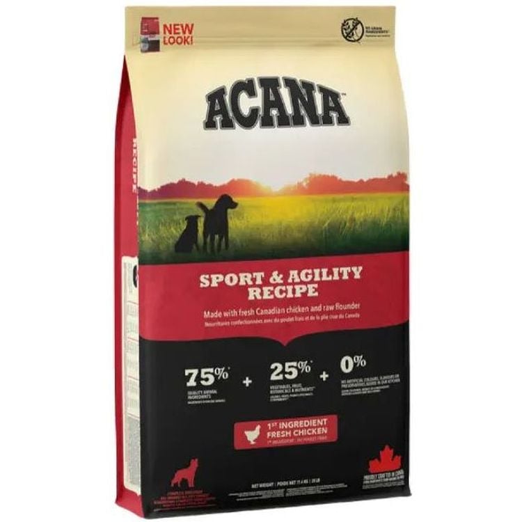 Сухой корм для собак Acana Sport & Agility Recipe, 11.4 кг - фото 1