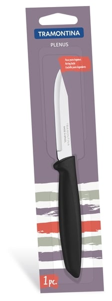 Нож для овощей Tramontina Plenus, 7,6 см, black (6344589) - фото 3