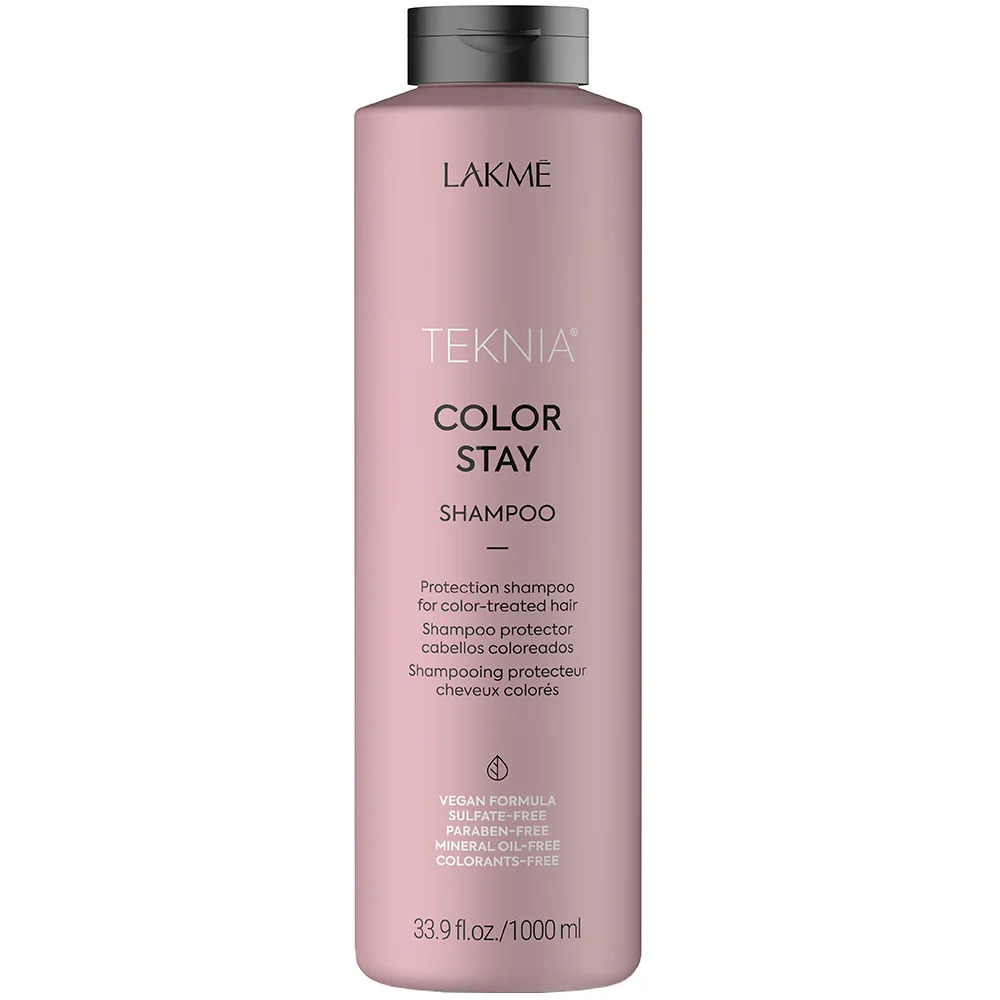Бессульфатный шампунь для окрашенных волос Lakme Teknia Color Stay Shampoo 1 л - фото 1
