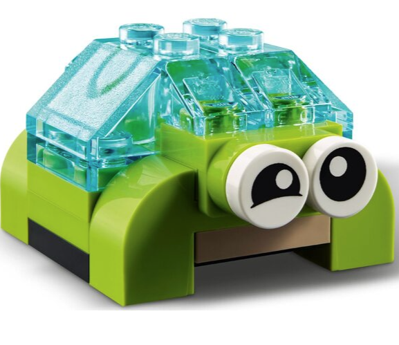 Конструктор LEGO Classic Прозорі кубики, 500 деталей (11013) - фото 10