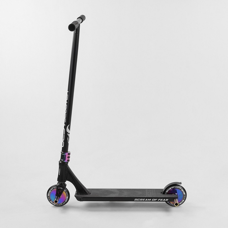 Самокат трюковий Best Scooter 69х12.5х93 см Чорний 000231438 - фото 3