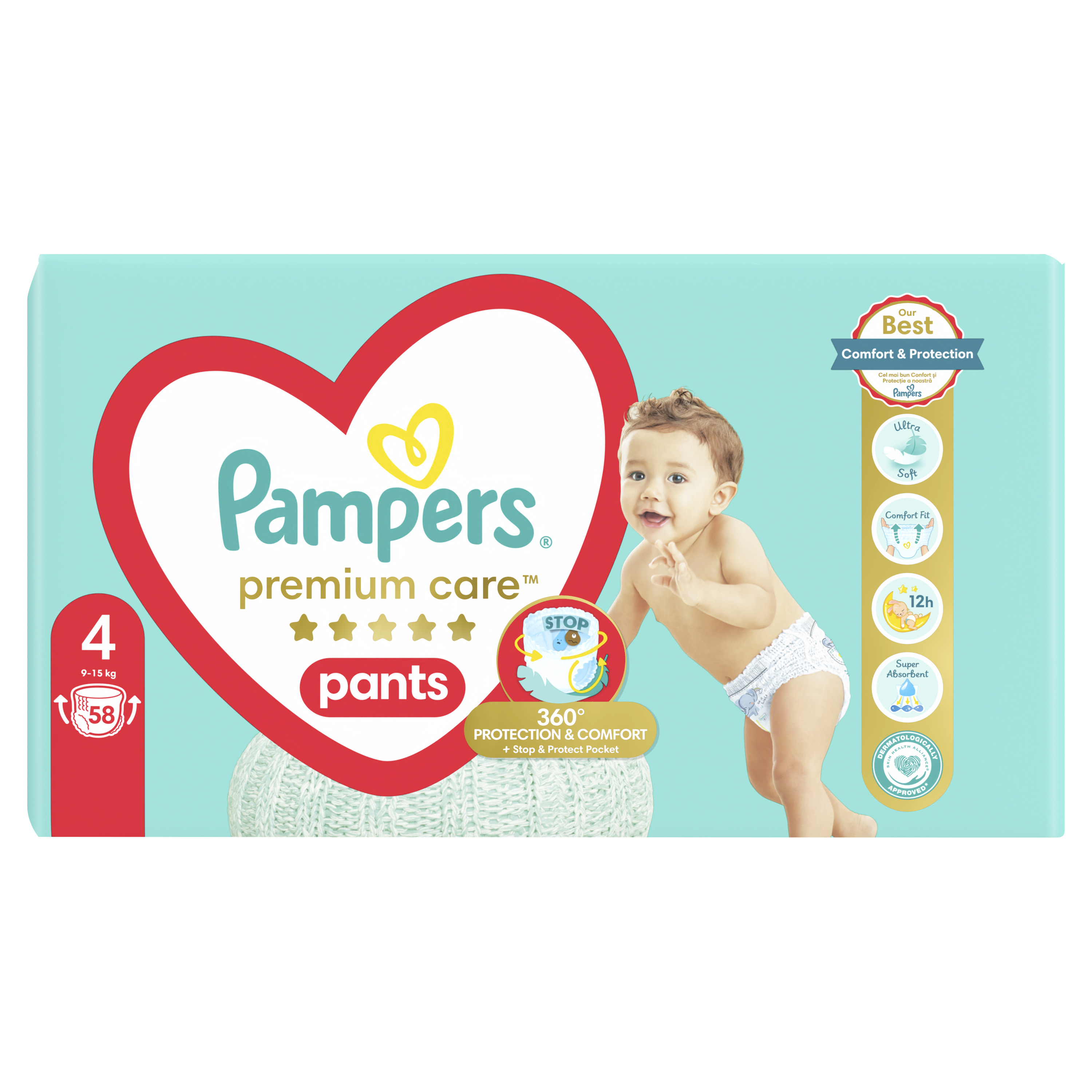 Підгузки-трусики Pampers Premium Care Pants 5 (12-17 кг), 34 шт. - фото 2